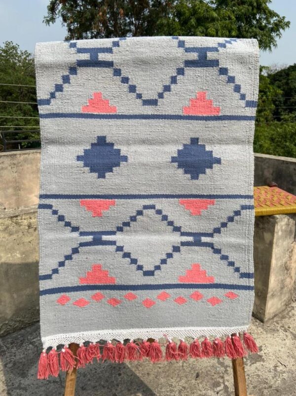 Handwoven Small Rug - Image 2