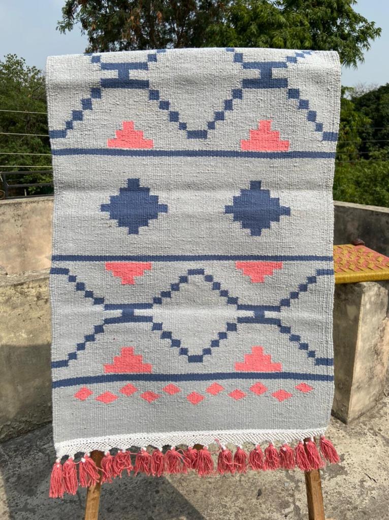 Handwoven Small Rug - Image 2