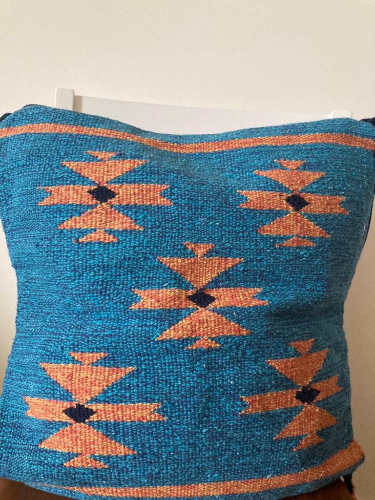 Handwoven Cushion Cover - Pattern 2 - Image 2