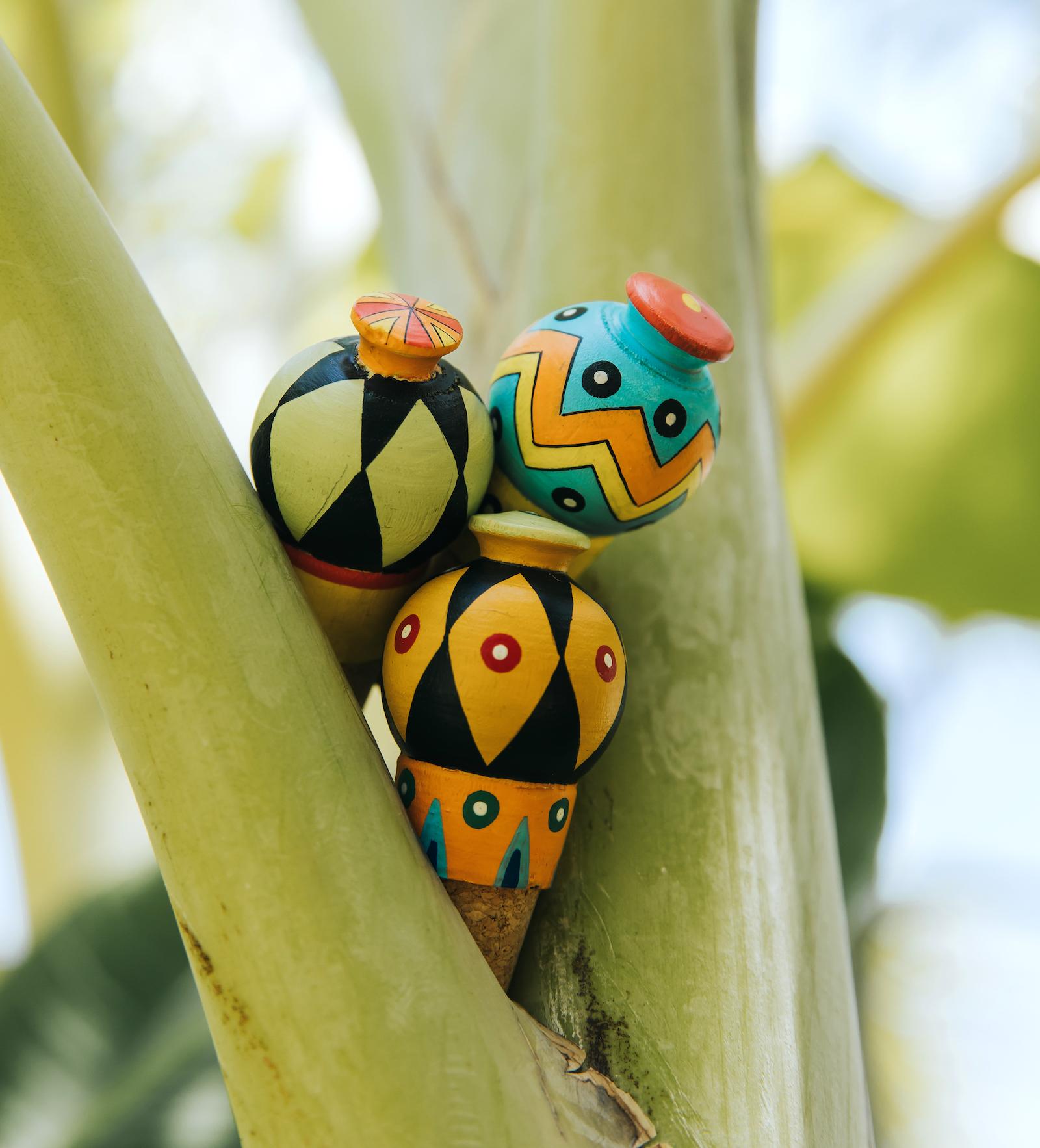 Handpainted Wine/ Cork Stopper
