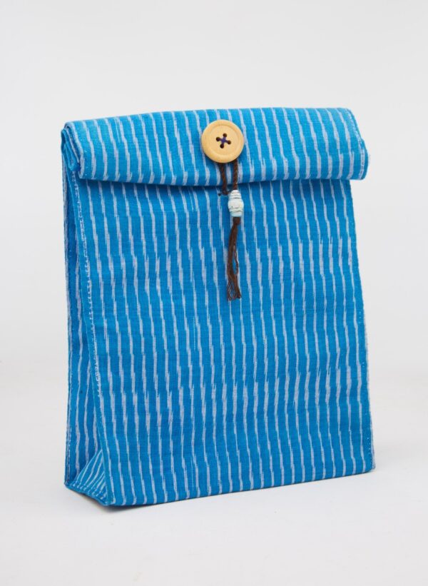 Cotton Goodie Bag/ Lunch Bag - Assorted Colors & Patterns - Image 2