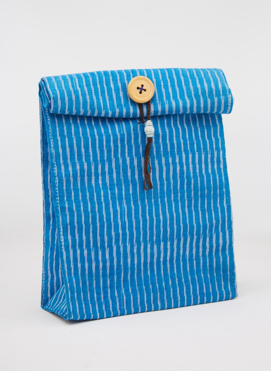Cotton Goodie Bag/ Lunch Bag - Assorted Colors & Patterns - Image 2
