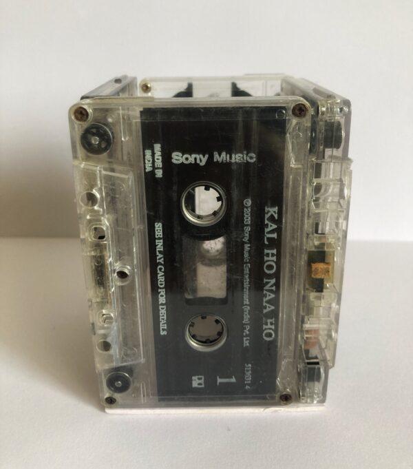 Upcycled Audio Cassette Tape Pen Stand - Image 2