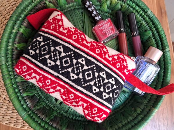Toda Embroidered Pouch