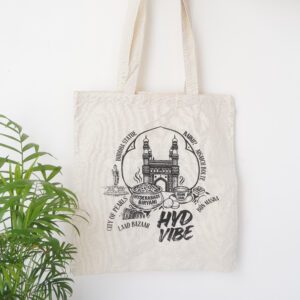 City Vibes: Hyderabad Canvas Tote Bag