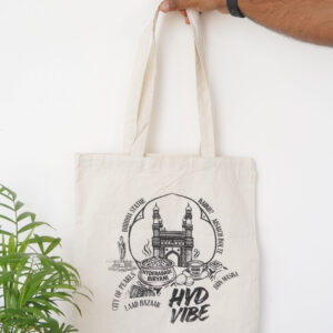 City Vibes: Hyderabad Canvas Tote Bag