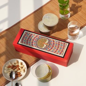 Madhubani Dry Fruit Gift Box