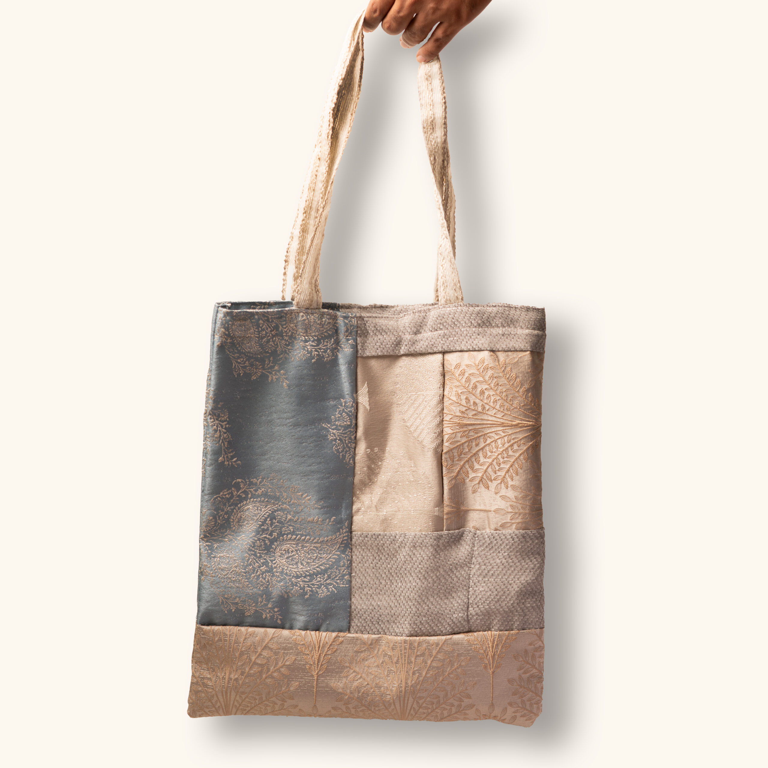 Upcycled Patchwork Tote Bags