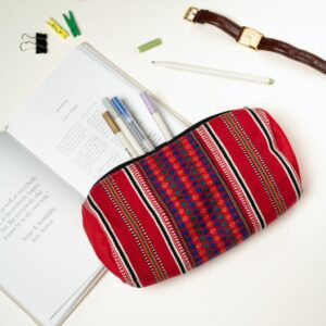 Handwoven Travel Pouch (Multicolour)